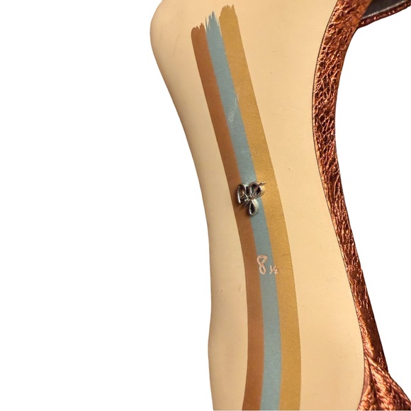 Sam Edelman Metallic Copper Heels - Picture 9 of 11
